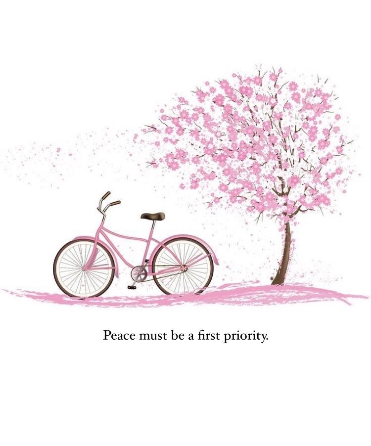 Peace must be a first priority